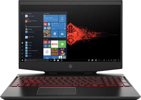 Чистка от пыли ноутбука HP OMEN 15 DH1025UR